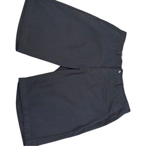 Volcom Black Size 38 Flat Front Shorts  Size 38 Stretch Chino True to This.